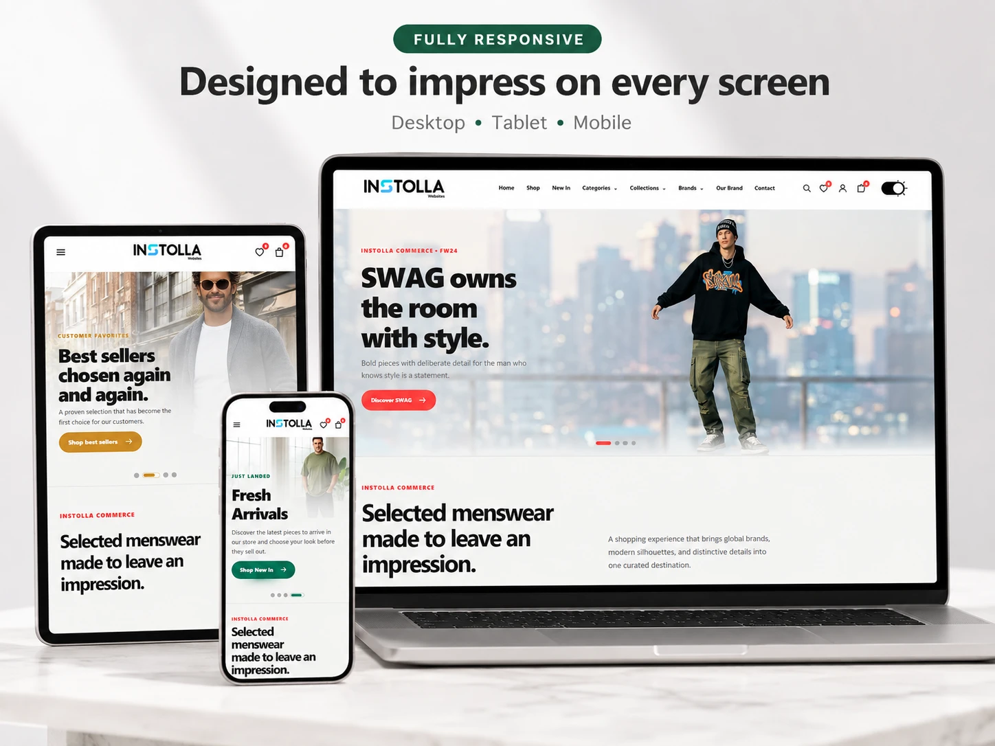 Instolla Commerce - Fashion Edition